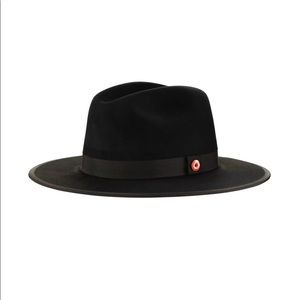 Keith James Queen Fedora (Jet Black)